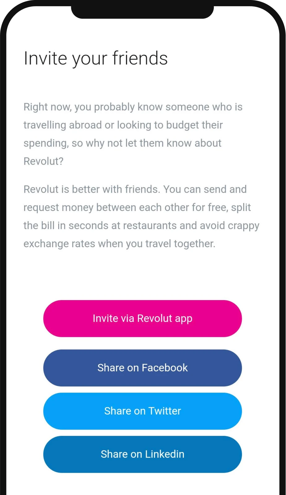 Revolut referral email